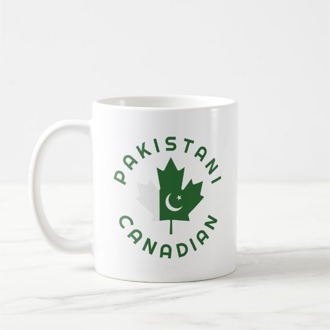 Caneca De Café Raízes paquistanesas canadenses (Esquerda)