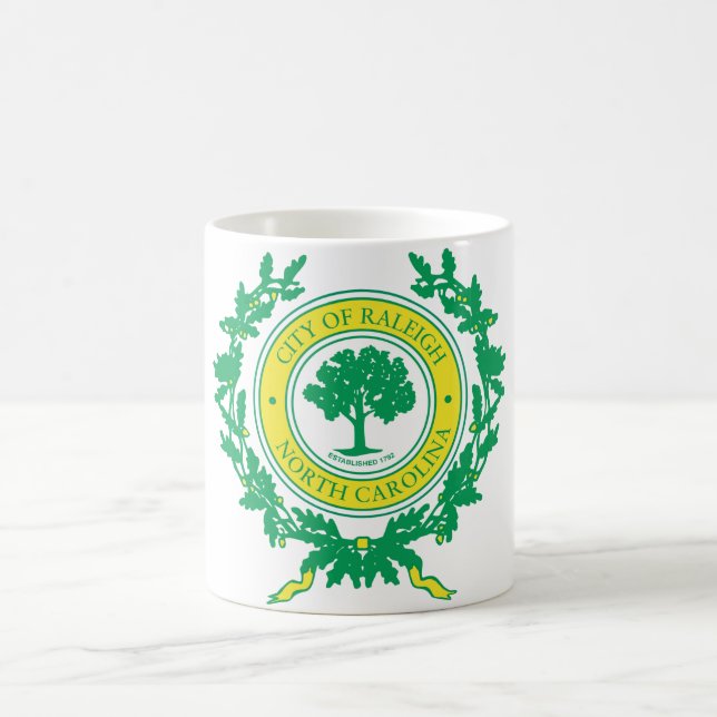 Caneca De Café Raleigh, North Carolina Seal (Centro)