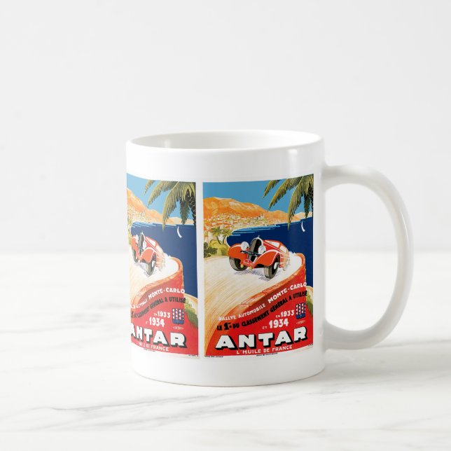 Caneca De Café Rallye Automobile de Monte Carlo (Direita)