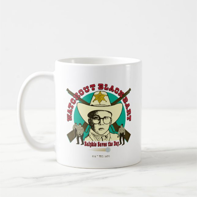 Caneca De Café Ralphie Saves the Day (Esquerda)