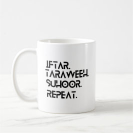 Caneca De Café Ramadan Iftaar Taraweh Suhoor Repete Coffee Mug