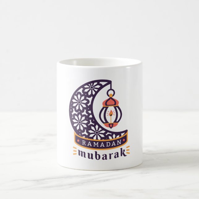 Caneca De Café Ramadan Mubarak | (Centro)