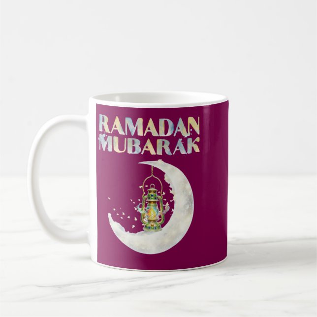 Caneca De Café Ramadan Mubarak (Esquerda)