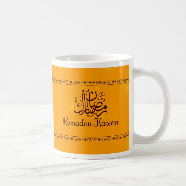 Caneca De Café Ramadan Mubarak Gift (Direita)