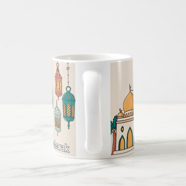 Caneca De Café Ramadão abençoado (Alça)