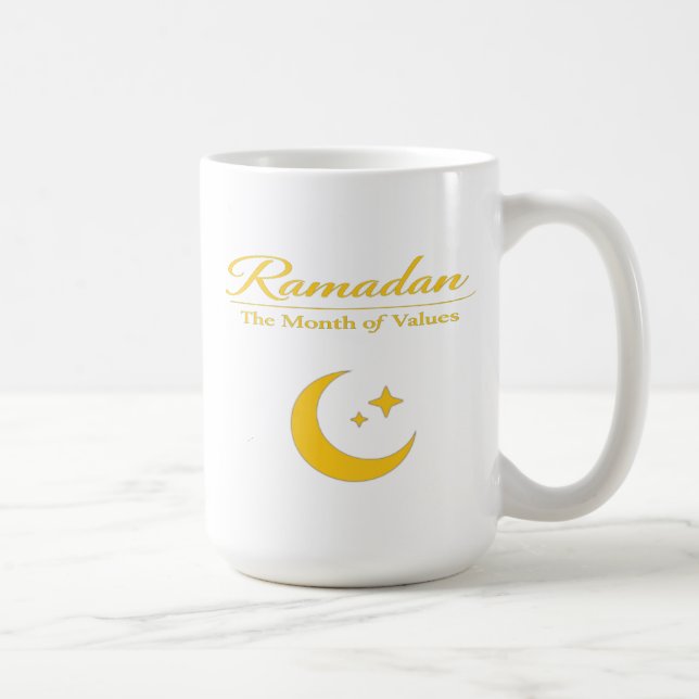 Caneca De Café Ramadão dos Valores (Direita)