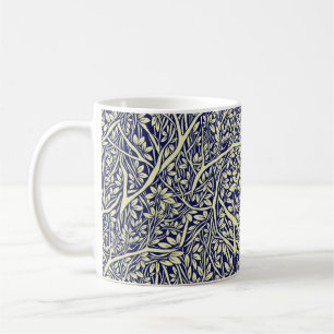 Caneca De Café Ramais de árvores entretecidas de forma artificia