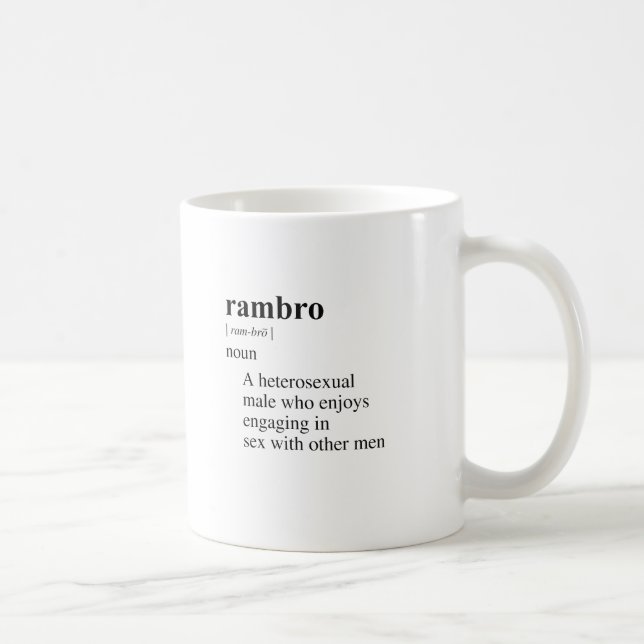 CANECA DE CAFÉ RAMBRO (Direita)