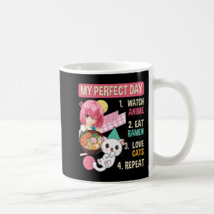 Caneca De Café Ramen Cat Kawaii Anime Comida Japonesa Girls Offic