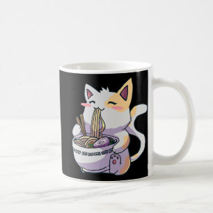 Caneca De Café Ramen Cat Kawaii Anime Gift Japonês