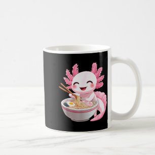 Caneca De Café Ramen de Axolote de Anime Kawaii
