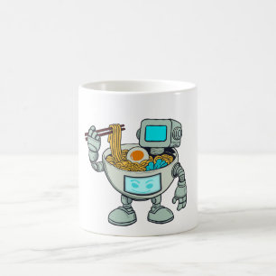 Caneca De Café Ramenbot