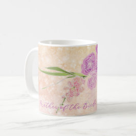 Caneca De Café Ramo de Noiva Mãe da Noiva Sunset Rose