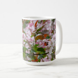 Caneca De Café Ramo delicado com macieira de flores
