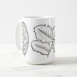 Caneca De Café Ramo do carvalho