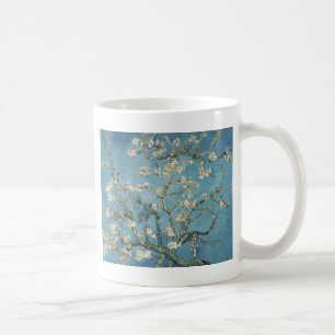 Caneca De Café Ramos da amêndoa de Vincent van Gogh   na flor,