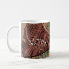 Caneca De Café Ramos de Alecrim do Bife T Bone do Dia dos Pais 