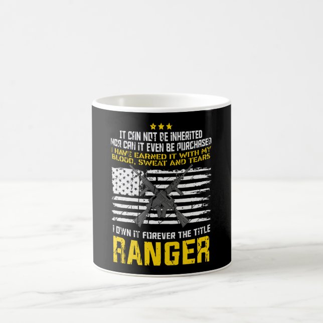 Caneca De Café Ranger Design militar (Centro)
