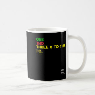 Caneca De Café Rap da Escola Antiga Hip Hop Merch Um Dois Três Co