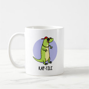 Caneca De Café Rap Funny Reptile Lizard Pun