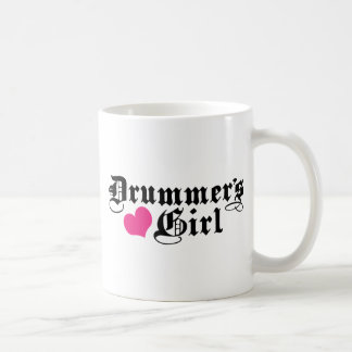 Caneca De Café Rapariga de Drummer