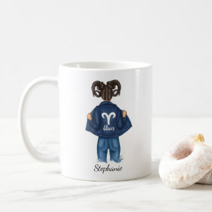 Caneca De Café Rapariga Personalizada Jean