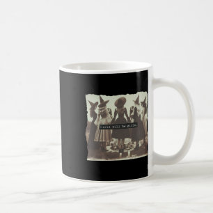 Caneca De Café Rapariga Será Uma Bruxa Engraçada Vibes Hallowes