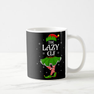 Caneca De Café Raparigas da família de natal do Elf preguiçosas M