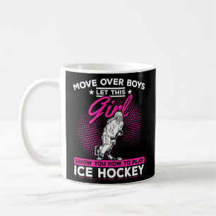 Caneca De Café Raparigas Hockey Jogadoras De Hóquei No Gelo Rapar