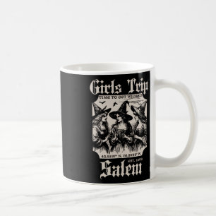 Caneca De Café Raparigas Trip Salem 1692 Perderam Uma Bruxa