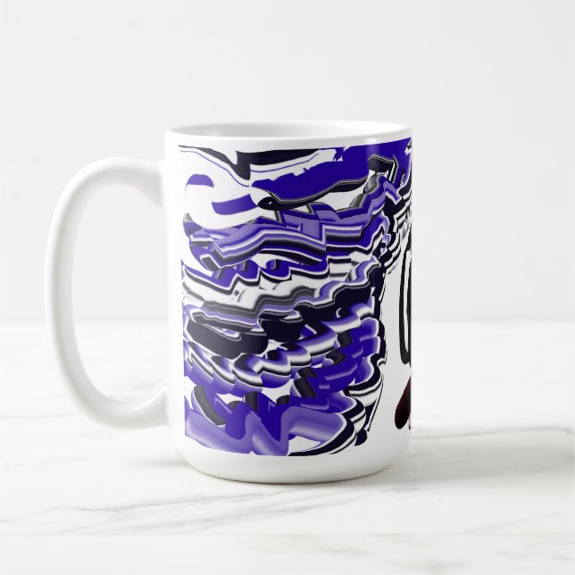 Caneca De Café rapaz no inverno (Esquerda)