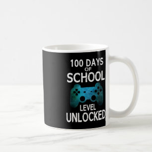 Caneca De Café Rapazes 100 Dias De Videos games De Jogadores De E