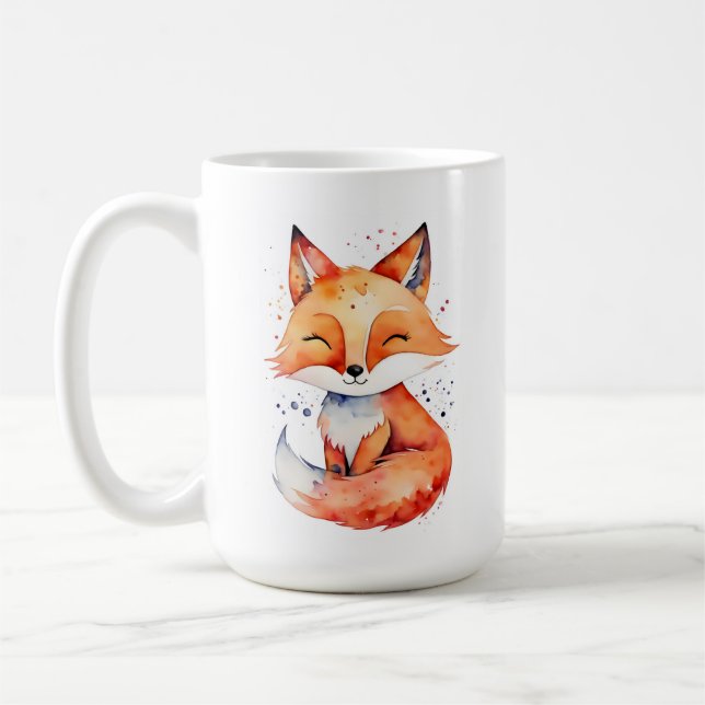 Caneca De Café Raposa (Esquerda)