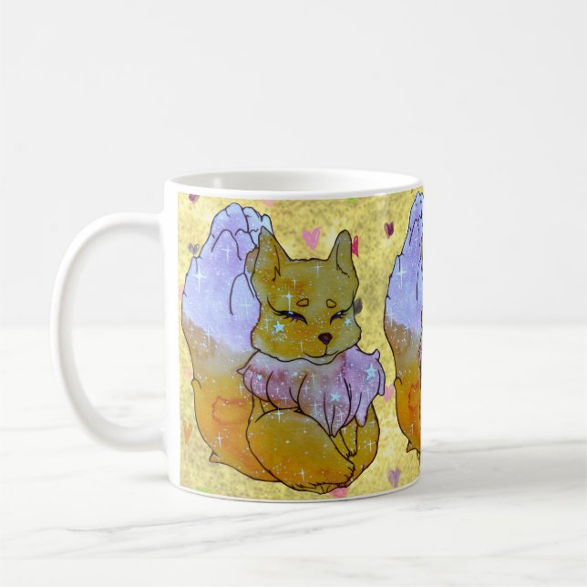 Caneca De Café Raposa chamada Dice (Esquerda)