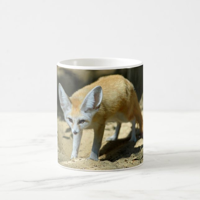 Caneca De Café Raposa de Fennec (Centro)