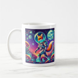 Caneca De Café Raposa espacial