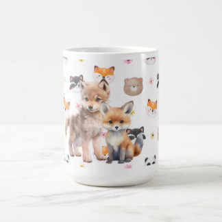Caneca de Café Raposa Lobo da Floresta
