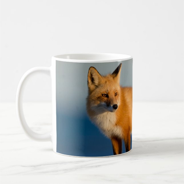 Caneca De Café Raposa Marrom (Esquerda)