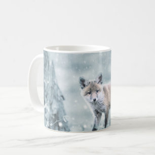 Caneca De Café Raposa na Neve