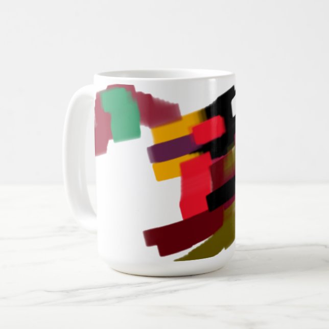 Caneca De Café Raposa outono jogando   (Frente Esquerda)