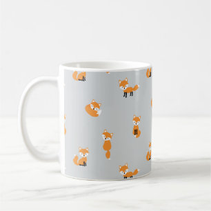 Caneca De Café Raposa padrão uniforme
