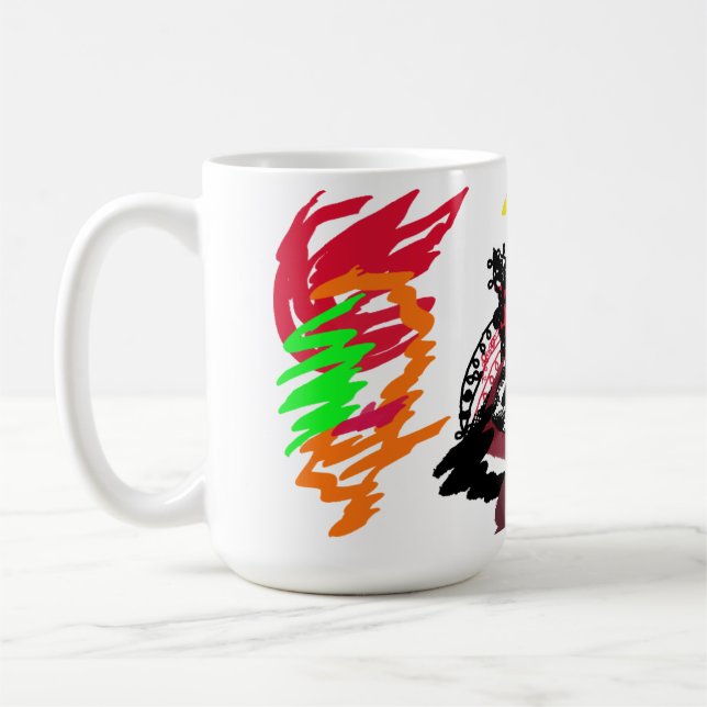 Caneca De Café Raposa selvagem de outono (Esquerda)