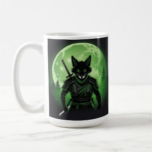 Caneca De Café Raposa Silhueta Preta