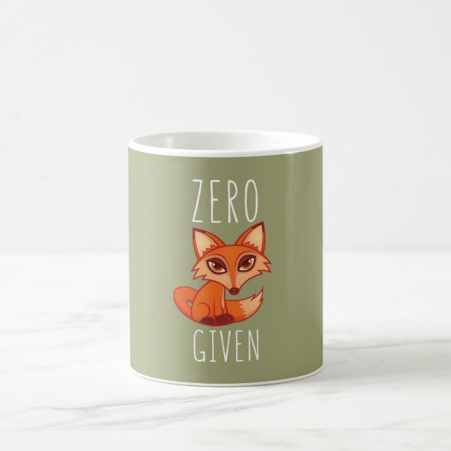 Caneca De Café Raposa Zero Dada (Centro)