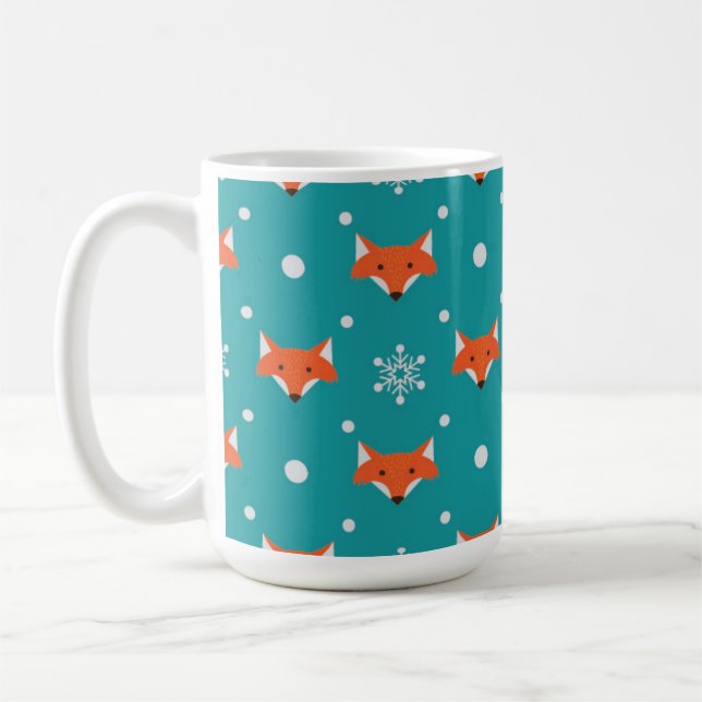 Caneca De Café Raposas pequenas e baratas (Esquerda)
