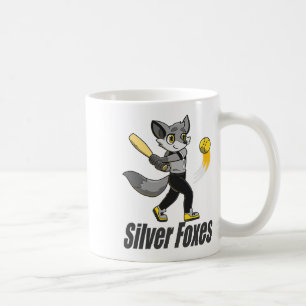 Caneca De Café Raposas Prateadas Softll