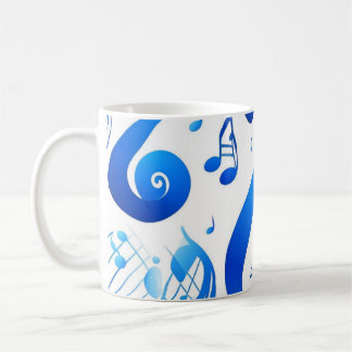 Caneca De Café Rapsódia em Blue Mug
