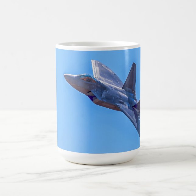 Caneca De Café Raptor Martin F-22A Lockheed (Centro)