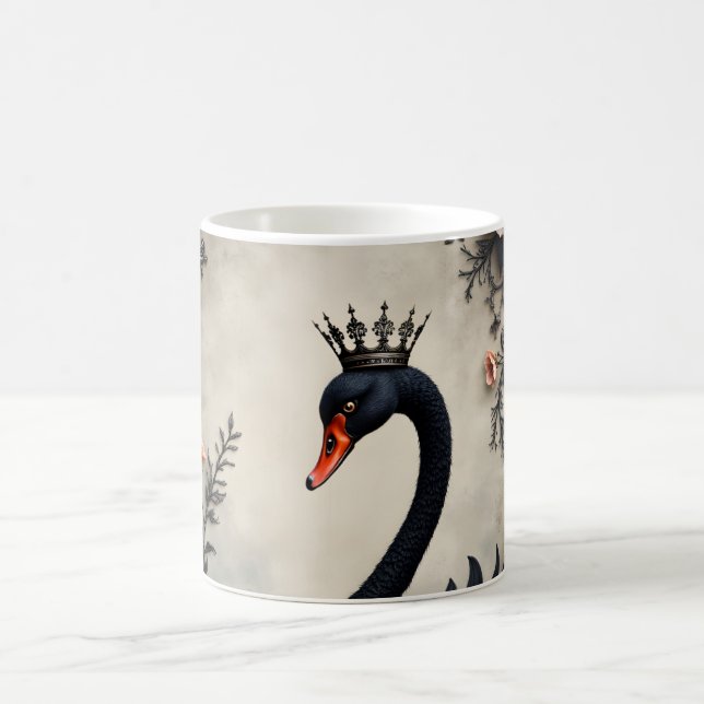 Caneca De Café Rare as a black swan, timeless as true love.  (Centro)