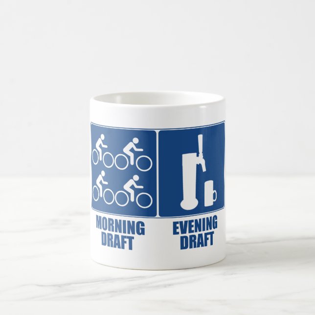 Caneca De Café Rascunho da Manhã, Rascunho da Noite (Centro)